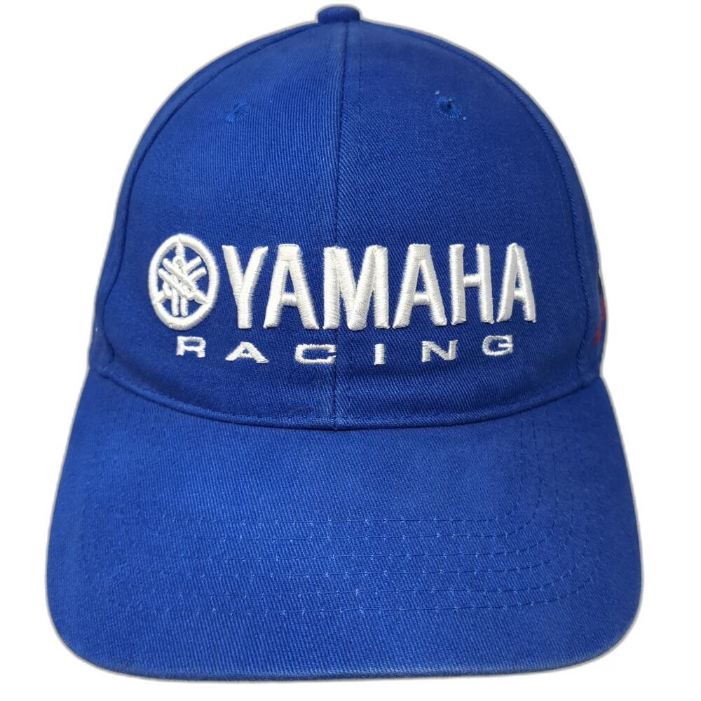 Yamaha Snapback Blue XL Racing GYTR Yamalube Embroidered Cotton Motors Hat